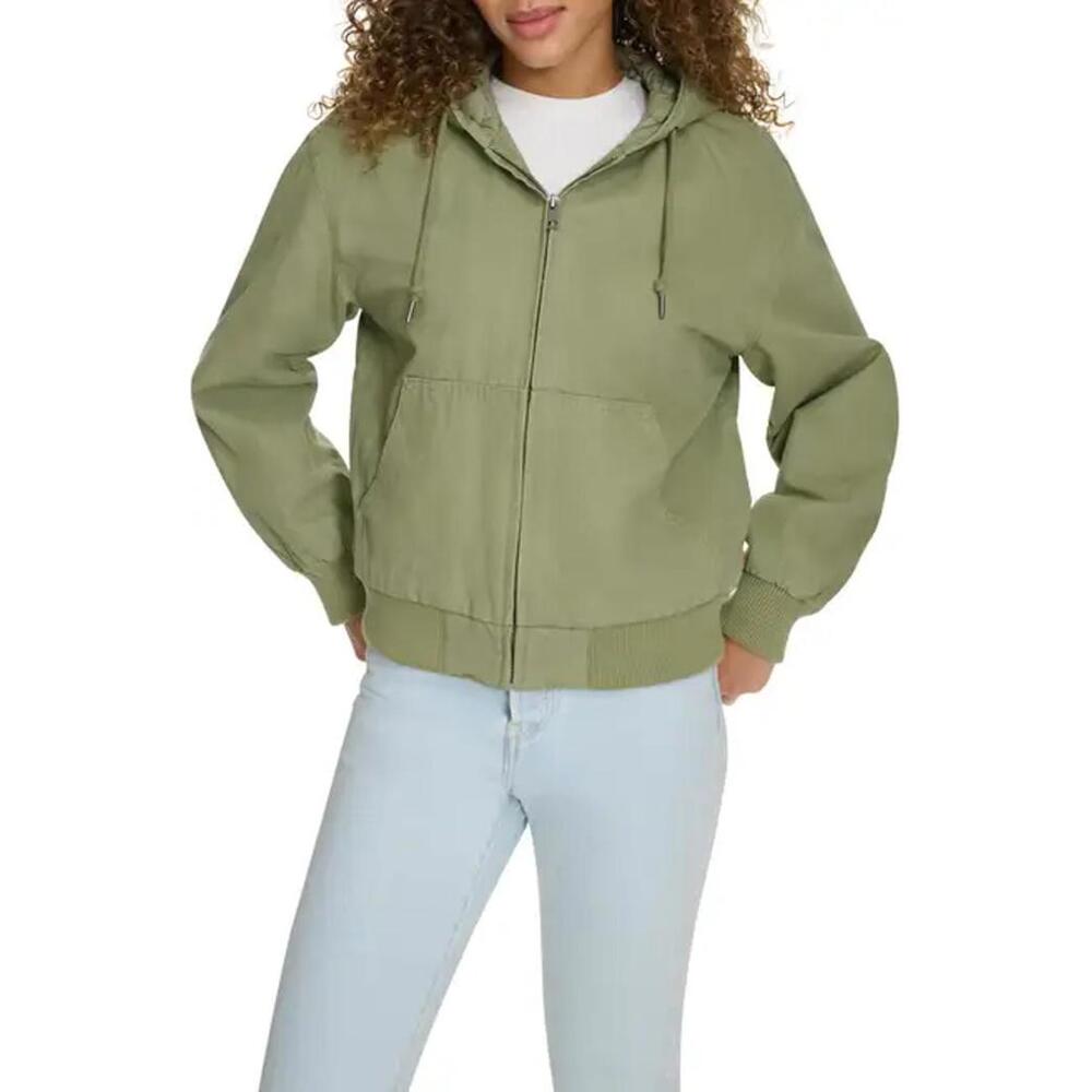 NWT! Levi's Work Cotton Canvas Zip Jacket in Sage Size Small